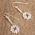 Sterling silver dangle earrings, 'Splendorous Sparkle' - Sterling Silver Dangle Earrings from Mexico