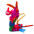 Wood alebrije sculpture, 'Acrobatic Dragon' - Colorful Hand Carved and Painted Dragon Alebrije Figurine (image 2d) thumbail