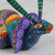 Wood alebrije statuette, 'Rainbow Snail' - Multicolored Wood Snail Alebrije Figurine from Mexico (image 2c) thumbail