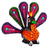 Alebrije wood sculpture, 'Colorful Peacock' - Hand-Painted Alebrije Wood Peacock Sculpture from Mexico (image 2a) thumbail