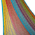 Handwoven hammock, 'Beach Breeze' (double) - Hand Crafted Multi-Color Striped Nylon Double-Sized Hammock (image 2b) thumbail