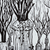 'Strange Woods' - Signed Linoleum Block Print of a Surreal Forest from Mexico (image 2b) thumbail
