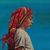 Giclee print on canvas, 'Cardinal Passage' - Signed Giclee Print of a Girl with Cardinals from Mexico (image 2b) thumbail