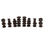 Onyx and marble chess set, 'Black and Ivory Challenge' (5 in.) - Onyx and Marble Chess Set in Black and Ivory (5 in.)