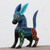 Wood alebrije, 'Little Burro' - Hand Painted Burro Alebrije Sculpture from Mexico (image 2) thumbail