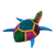 Alebrije-Figur aus Holz - Mehrfarbige, handbemalte Holzschildkröten-Alebrije-Figur