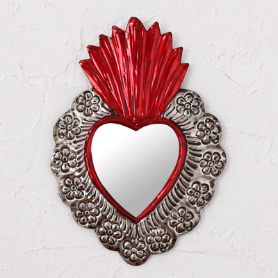 Tin wall mirror, Passionate Reflection
