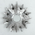 Tin hanging decor, 'Light's Reflection' - Handcrafted Double-Sided Hanging Tin Star with Mirrors (image 2b) thumbail