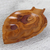 Onyx catchall, 'Handy Leaf in Brown' - Handcrafted Leaf-Shaped Onyx Catchall in Brown from Mexico (image 2) thumbail