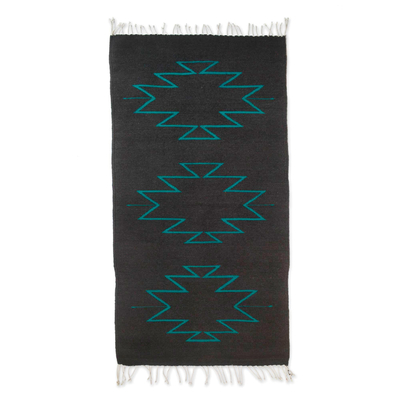 Handwoven Zapotec Wool Accent Rug (2.5 x 5)