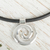 Sterling silver pendant necklace, 'Spiral to Infinity' - Taxco Sterling Silver Spiral Pendant Necklace from Mexico thumbail