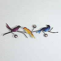 Featured review for Steel wall sculpture, Singing Trio