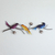Steel wall sculpture, 'Singing Trio' - Steel Wall Sculpture of Three Colorful Birds from Mexico (image 2) thumbail