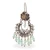 Amazonite chandelier earrings, 'Blooming Elegance' - Floral Amazonite Chandelier Earrings from Mexico