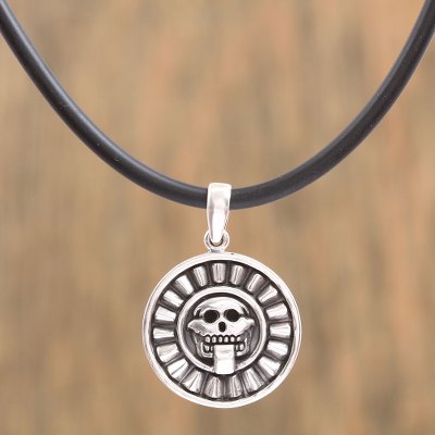 Day of the dead and skull pendant and necklace