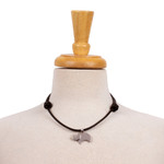 Silver pendant necklace, 'Rhino is More than a Horn' - Adjustable Silver Rhinoceros Pendant Necklace from Mexico