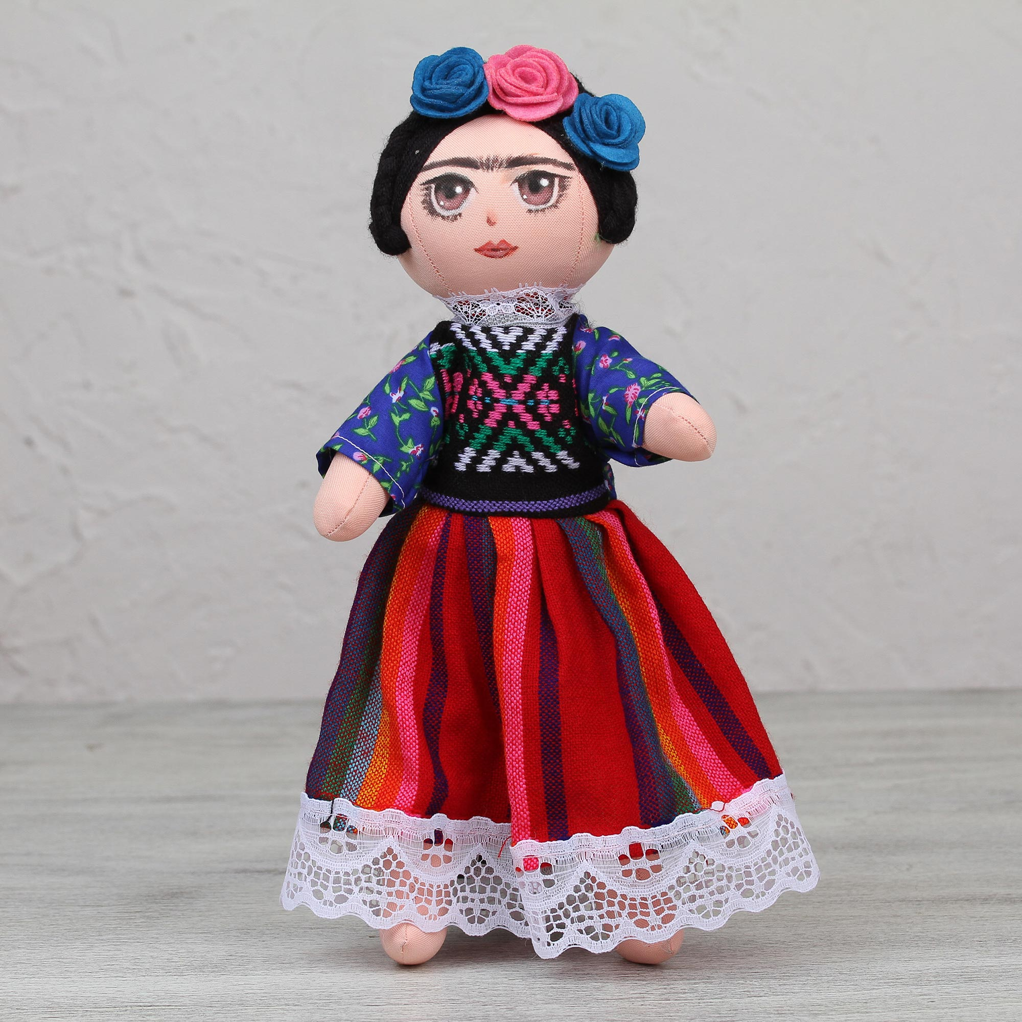 frida kahlo rag doll