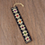 Cotton bookmark, 'Star Flowers' - Hand Crafted Multi-Color Embroidered Cotton Bookmark thumbail