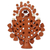 Keramische Skulptur, „Calla Lilienbaum“. - Handgefertigter blühender Baum aus Keramik mit Schmetterlingen