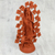 Keramikskulptur - Handgeformte Keramikskulptur der Jungfrau von Guadalupe