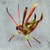 Wood alebrije statuette, 'Chirping Cricket' - Handcrafted Copal Wood Cricket Alebrije from Mexico (image 2b) thumbail