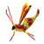 Wood alebrije statuette, 'Chirping Cricket' - Handcrafted Copal Wood Cricket Alebrije from Mexico (image 2d) thumbail