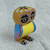 Wood alebrije figurine, 'Dream Owl' - Mexican Hand Decorated Copal Wood Owl Alebrije Sculpture (image 2) thumbail