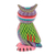 Wood alebrije figurine, 'Nocturnal Mystery' - Handmade Owl with Ear Tufts Alebrije Figurine from Mexico (image 2d) thumbail