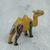 Wood alebrije figurine, 'Joyful Camel' - Handcrafted Copal Wood Camel Alebrije Figurine