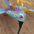 Wood alebrije ornament, 'Hummingbird Song' - Handcrafted Copal Wood Alebrije Bird Ornament (image 2c) thumbail