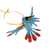 Wood alebrije ornament, 'Hummingbird Song' - Handcrafted Copal Wood Alebrije Bird Ornament (image 2e) thumbail