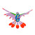 Wood alebrije sculpture, 'Natural Flight' - Wood Alebrije Hummingbird Ornament from Mexico