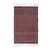 Zapotec wool rug, 'Versatile in Maroon' (2x3) - 100% Wool Handwoven Maroon and Beige Zapotec Wool Rug (2x3)