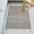 Zapotec wool rug, 'Versatile in Grey' (2x3) - 100% Wool Handwoven Grey and Beige Striped Area Rug (2x3)