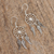 Sterling silver dangle earrings, 'Wings of Glory' - Handcrafted Sterling Silver Wing Dangle Earrings from Mexico (image 2b) thumbail