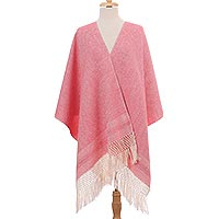 Featured review for Cotton rebozo, Diamond Blush