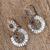 Filigrane Ohrhänger aus Sterlingsilber - Filigrane Ohrringe aus Sterlingsilber mit Rüschen aus Mexiko