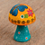 Wood alebrije figurine, 'Springtime Mushroom' - Copal Wood Alebrije Mushroom Figurine from Mexico thumbail