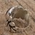 Tiger's eye single stone ring, 'Dramatic Beauty' - Tiger's Eye and Sterling Silver Single Stone Ring (image 2d) thumbail