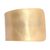 Gold plated cuff bracelet, 'Modern Wave' - 14k Gold Plated Modern Cuff Bracelet from Mexico (image 2c) thumbail