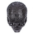Ceramic figurine, 'Skull Intrigue' - Handcrafted Petite Ceramic Skull Figurine from Mexico