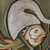 'Fish Woman' (2016) - Oil and Papier Mache Painting of a Fish Woman from Mexico (image 2b) thumbail