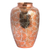 Dekorative Vase aus Kupfer - Handgefertigte Blumenvase aus Kupfer und Silber aus Mexiko