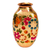 Copper vase, 'Butterfly Dance' - Handcrafted Copper and Gold Leaf Vase from Mexico (image 2a) thumbail