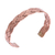Copper cuff bracelet, 'Brilliant Weave' - Handcrafted Braided Copper Cuff Bracelet from Mexico (image 2d) thumbail