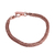 Copper chain bracelet, 'Bright Inspiration' - Handcrafted Copper Braided Chain Bracelet from Mexico (image 2a) thumbail