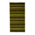 Wool area rug, 'South American Greenery' (2.5x5) - Geometric Wool Area Rug in Green from Mexico (2.5x5)