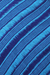 Cotton scarf, 'Between Ocean Waves' - Striped Cotton Scarf in Cerulean and Royal Blue from Mexico (image 2c) thumbail