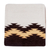 Zapotec wool cushion cover, 'Fret Waves in Brown' - Ivory and Brown Fret Motif Handwoven Wool Cushion Cover thumbail