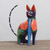 Wood alebrije figurine, 'Graceful Feline' - Handcrafted Copal Wood Alebrije Cat Figurine from Mexico (image 2b) thumbail